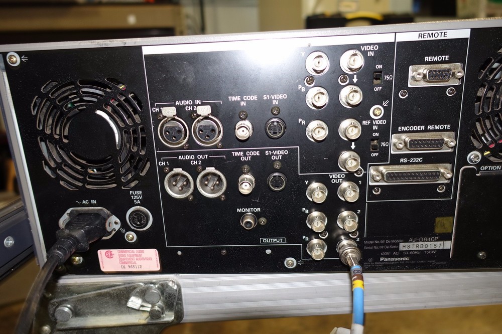 Panasonic DVC Pro AJ-D640