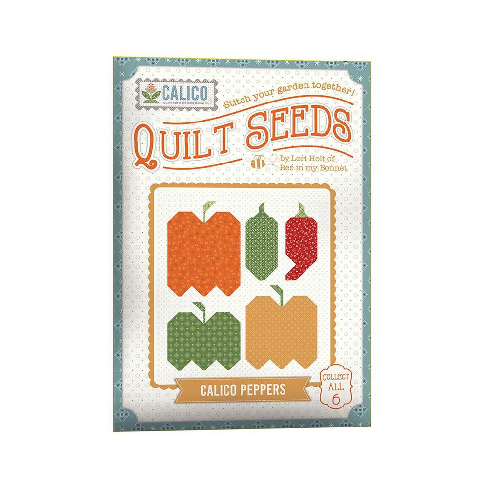 Lori Holt Quilt Seeds Pattern Calico Block Pattern~~Collect All 6!
