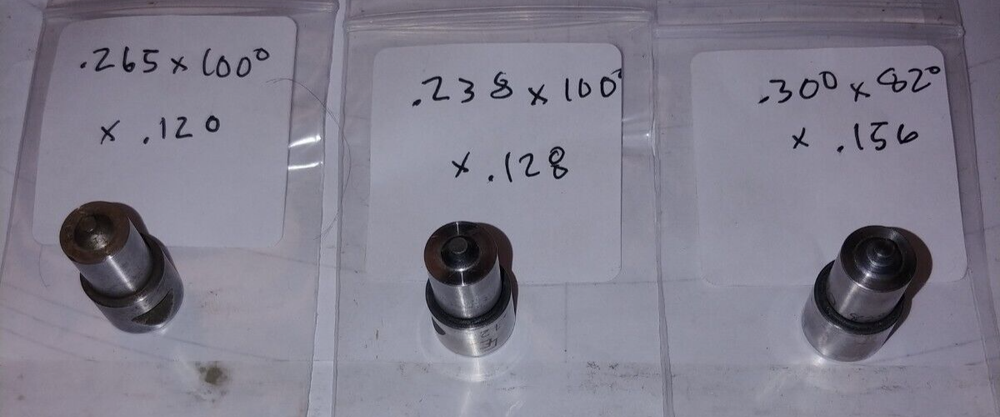 CE Tool Form down Master Holder + 9 countersinks for Strippit 1-1/4" Thin
