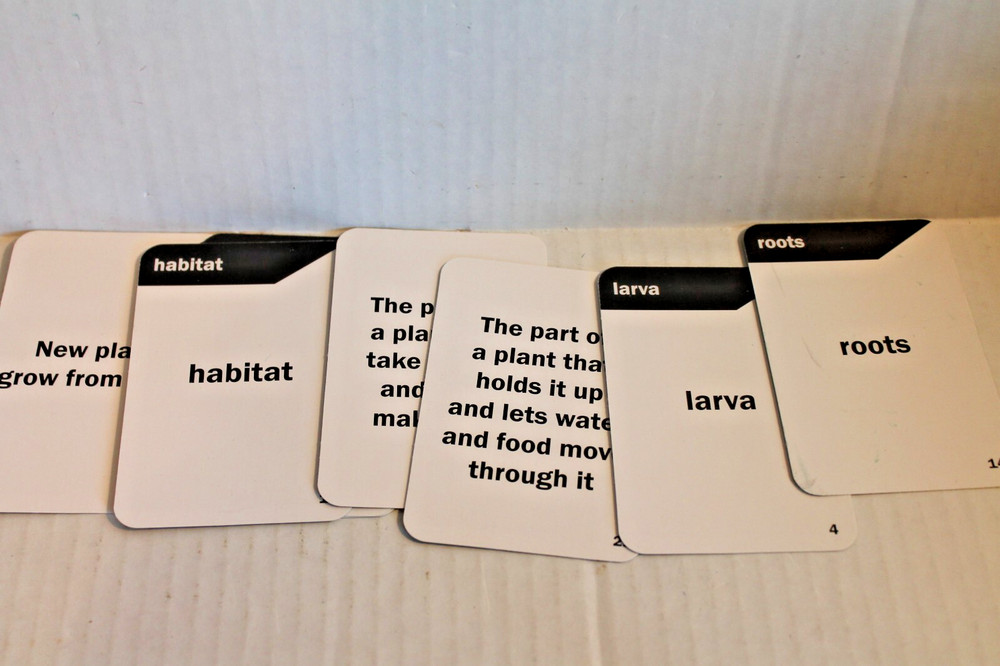 Dr. Bones "Life Science Introductory Level" Educational Card Game Grades 2+ NEW