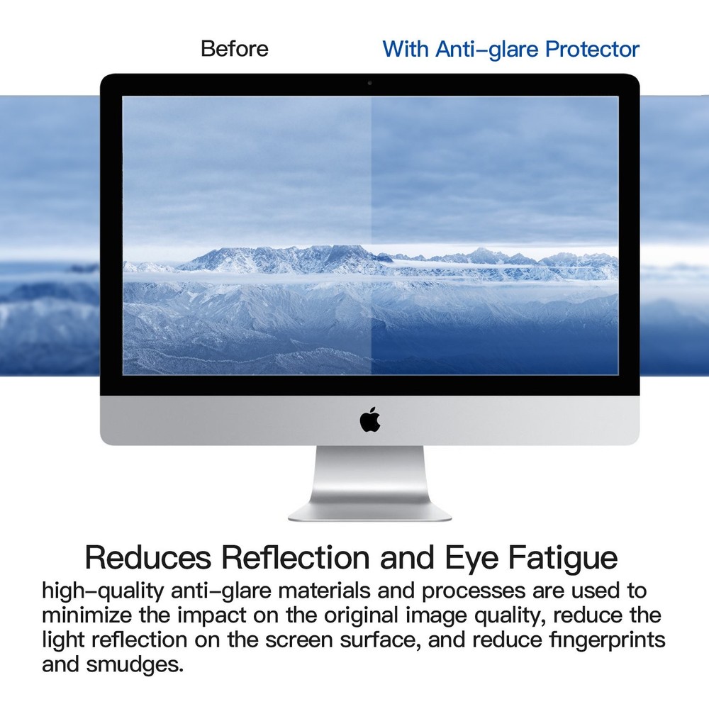 2-Pack with iMac 21.5 inch Anti Glare Matte Computer Screen Protector, Comput...