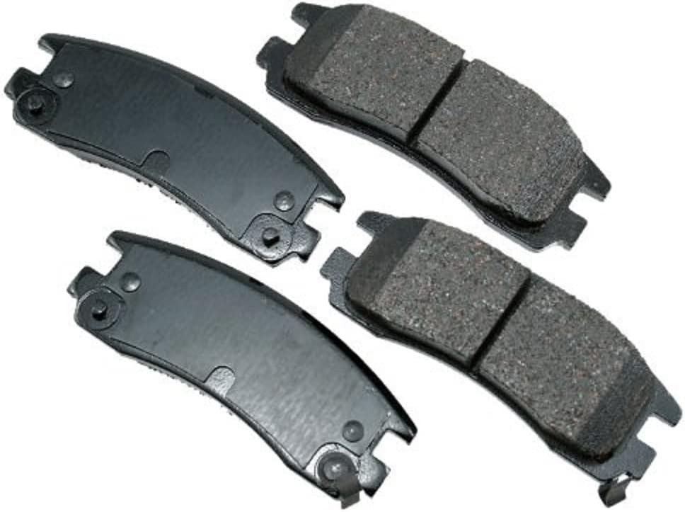 Rear Disc Brake Pad Set AKEBONO ACT814 for Chevrolet, Pontiac, Buick