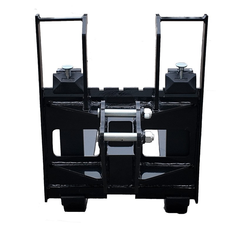 Pallet Fork for 1-2T Mini Excavator, Adjustable Stabilizer Bar, Free Shipping