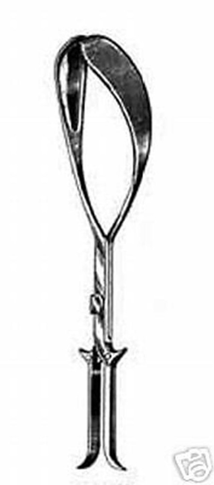 Mclean-Tucker-Luikart Obstetrical Forceps Solid Blades Stainless German Grade