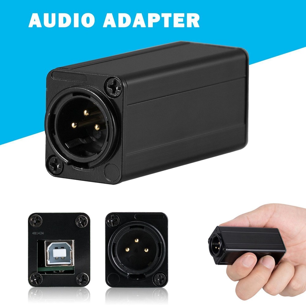 Passive Mini USB to AES Audio Adapter Converter Digital Interface 16/24/32bit
