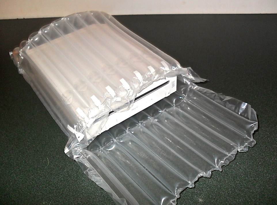 INFLATABLE AIR PACKAGING  PROTECTIVE PACK   BUBBLE PAK WRAP PAC