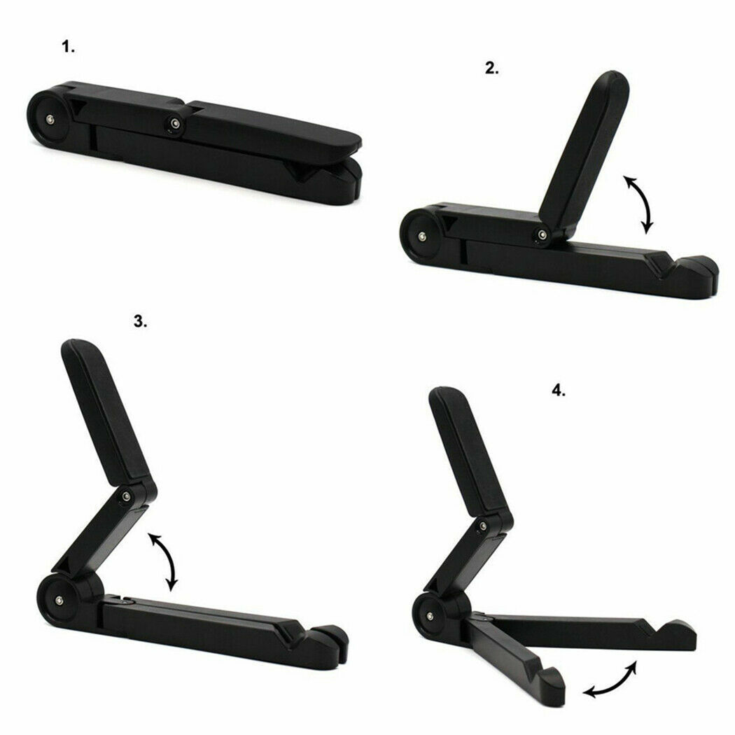 Adjustable Portable Desktop Holder Mount Folding Tablet Stand Anti-Slip for ipad