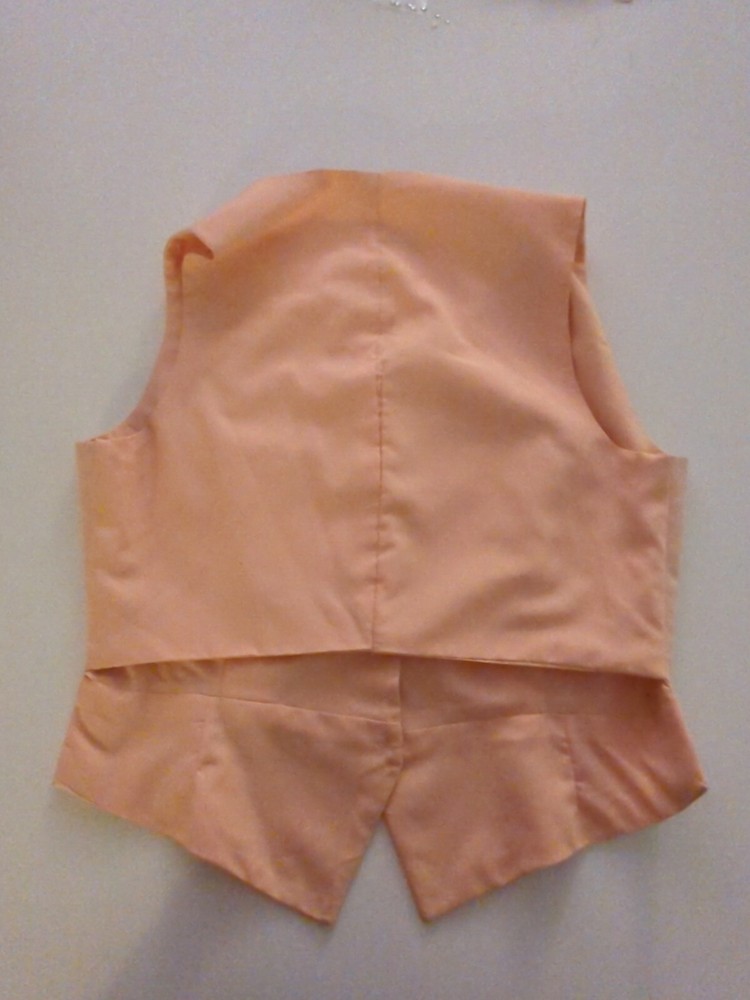 Peach Saddleseat Vest size 12