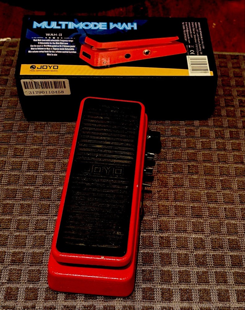 JOYO WAH-II Multifunctional Mini Pedal with Multimode and Quality Value Knobs