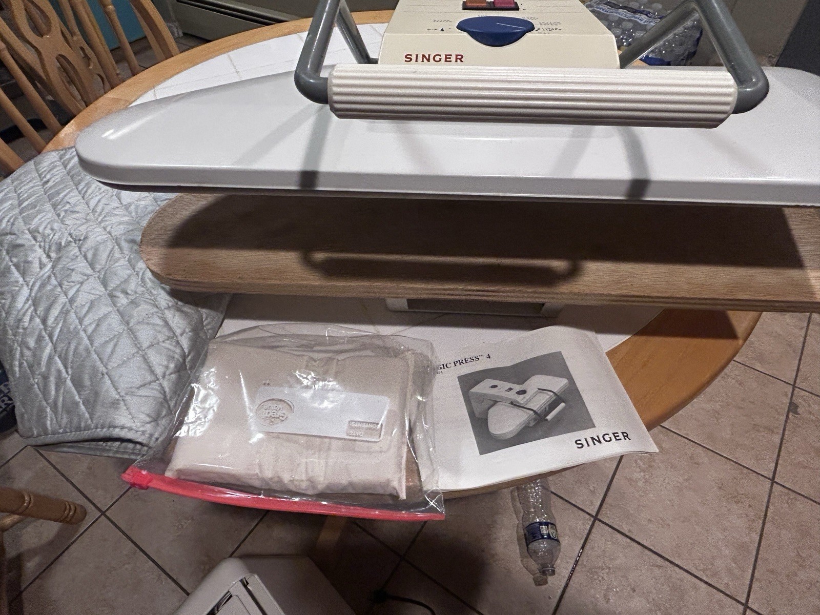 Singer Magic Press 4 Electric Clothing Iron Commercial Heat Press w/Manual Works