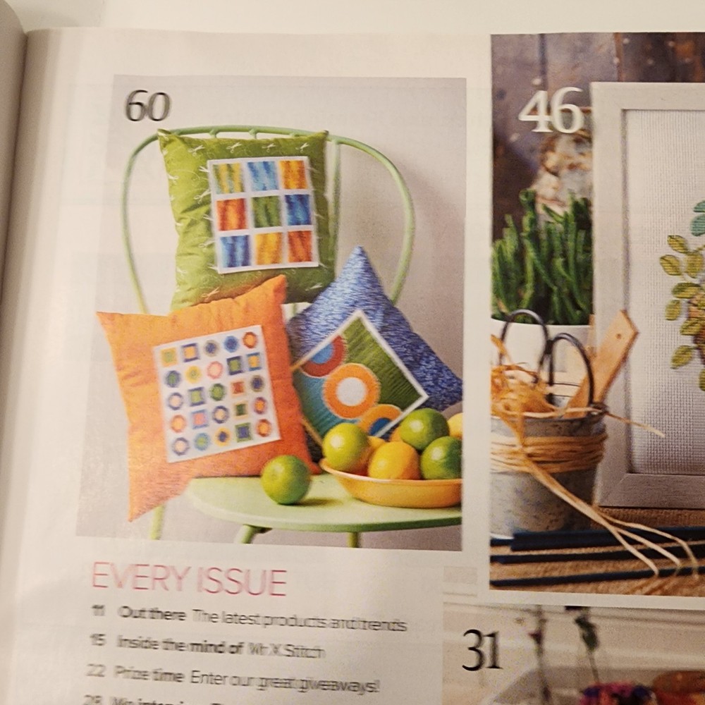 Cross Stitcher British Stitch Magazine 302 Mar 2016 Includes Kit Spring