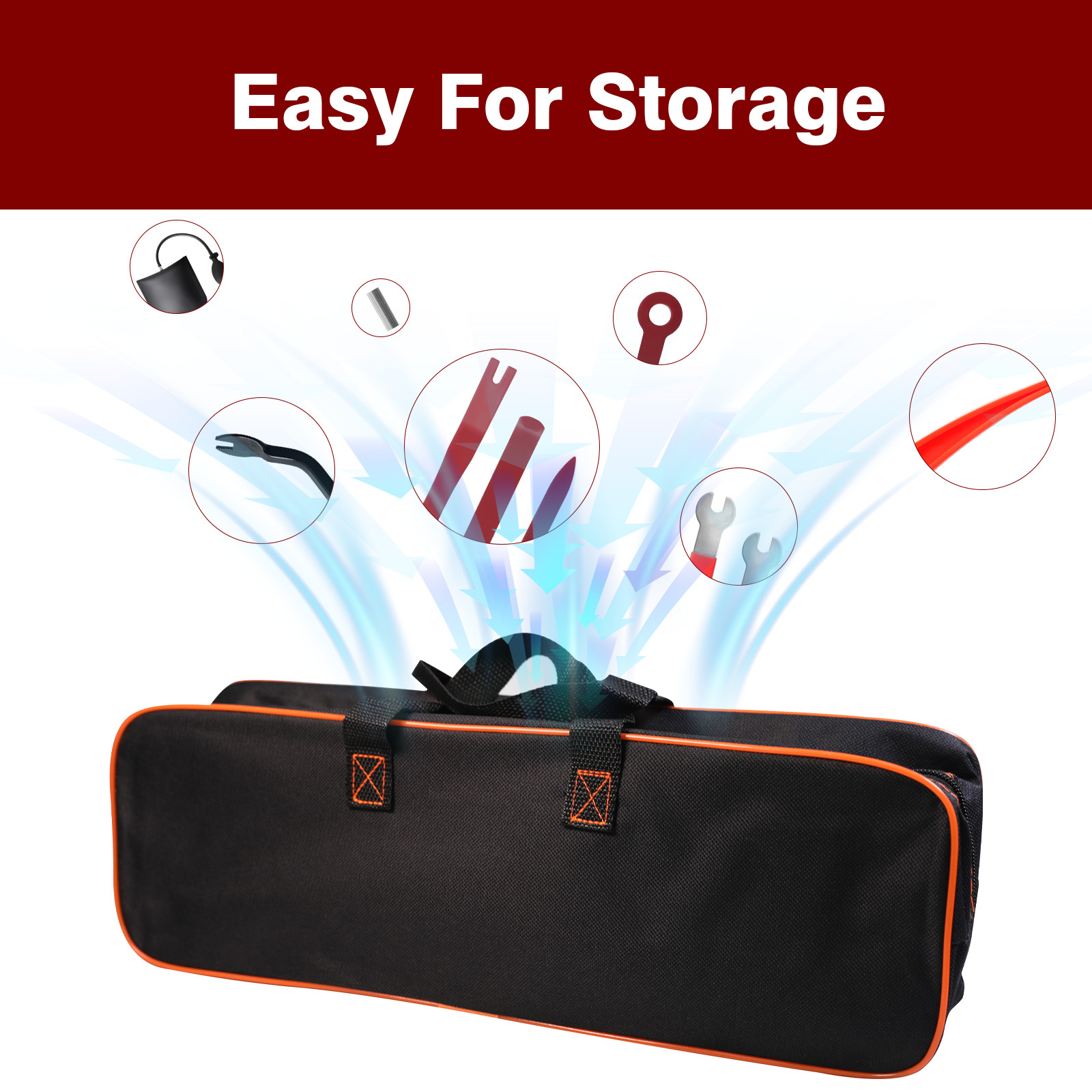 23 Pcs Emergency Car Unlock Tool Kit, Vehicle Repair Lock Out Set