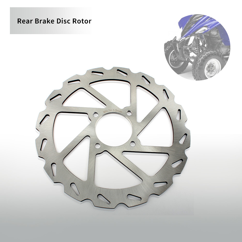 Rear Brake Disc Rotor For Yamaha Warrior 350 YFM350X 1990-2004 2000 2001 2002 03