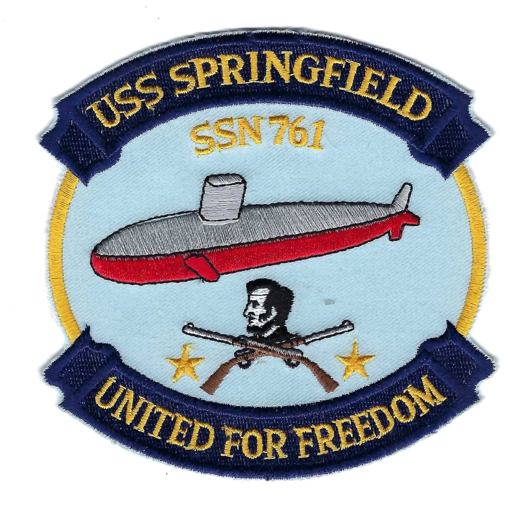 SSN-761 USS SPRINGFIELD patch