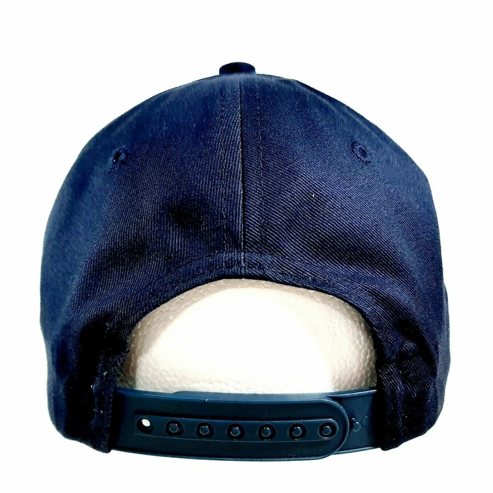Veteran Embroidered Patch Hat Baseball Cap Adjustable Blue