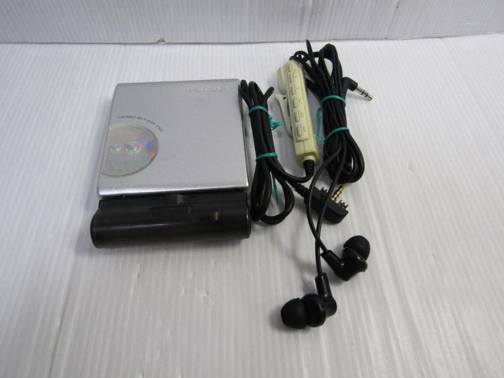 Sharp MD Headphone Player MD-ST500-W Operation confirmed