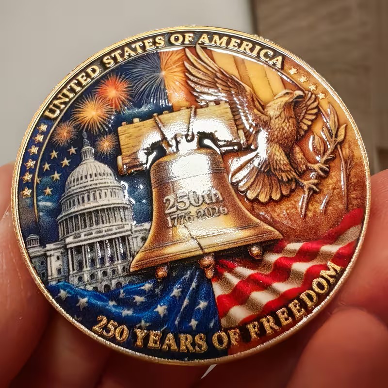250th Anniversary Commemorative Coin of the United States "250 Years of Freedom