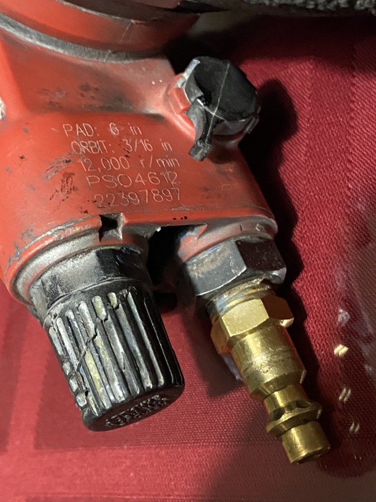 SNAP-ON 6" Orbital Sander, 3/16" Pattern Model: PSO4612