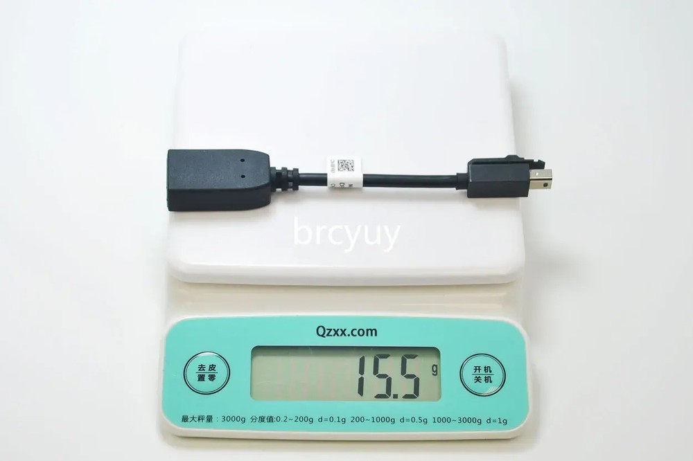 For Dell 00FKKK Thunderbolt 2 small DP to large DP interface conversion cable