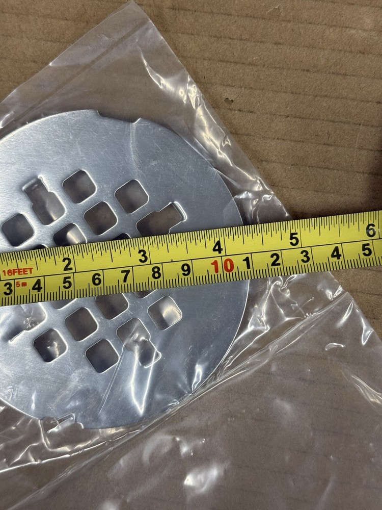 Brasstech 236 Shower Drain Caspers Strainer - Satin Nickel - New
