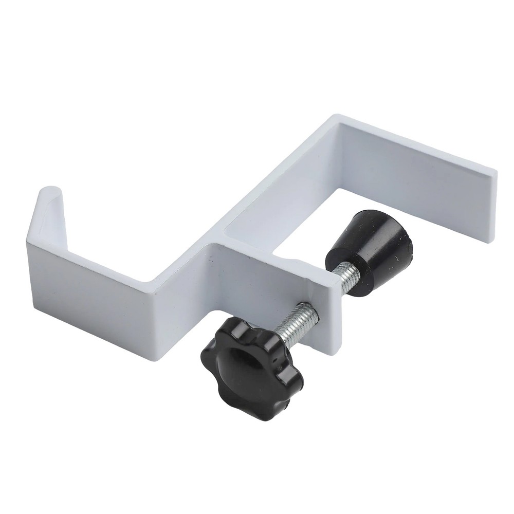 Compact Design Adjustable Clamp Hooks Set of 3 for Desktop Organization