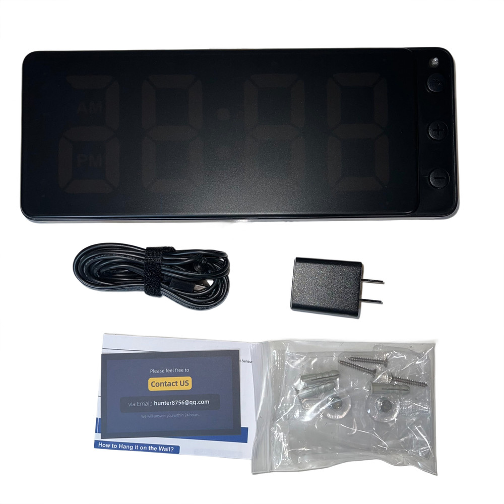 Lielongren Digital Wall Clock with Large Display LLR060