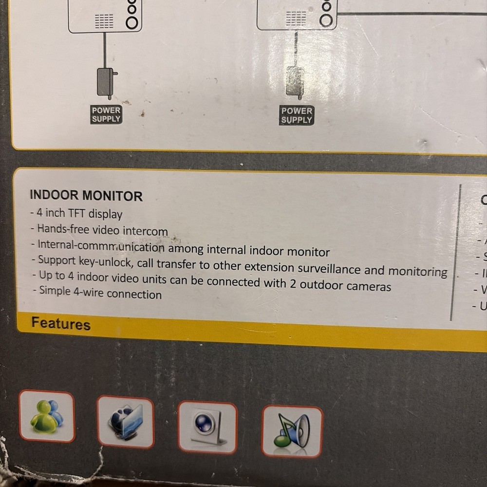 Color Video Door Phone /intercom System Kit