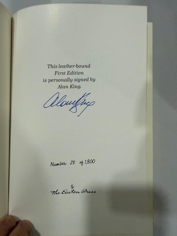 Easton Press Name-Dropping by Alan King SIGNED 1st Ed