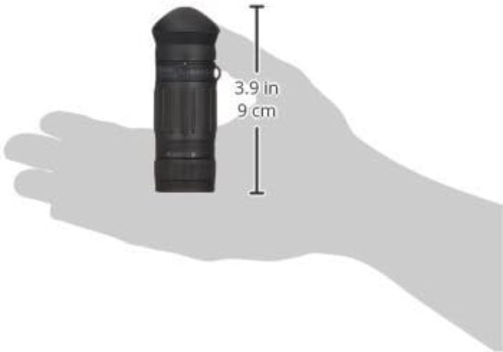 7x Magnification Monocular with Smartphone Compatibility & Carrying Case