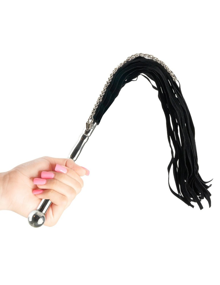 METAL BEADED FLOGGER 23 INCH WHIP