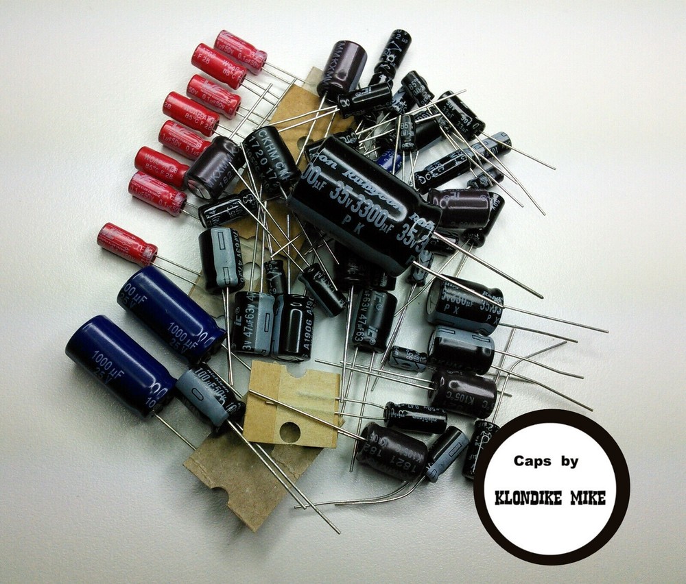 Realistic TRC 457 / 458 electrolytic capacitor kit (Deluxe)