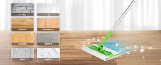 Dry Sweeping Cloths, 100 Count Mop Refill Compatible with Swiffer Sweeper - Disp