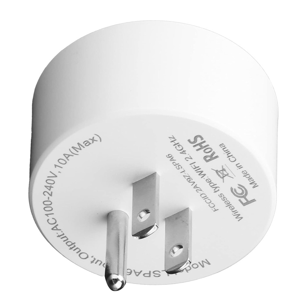 2 Pack Mini Smart Plug Socket WiFi Outlet with Timer and Remote Control