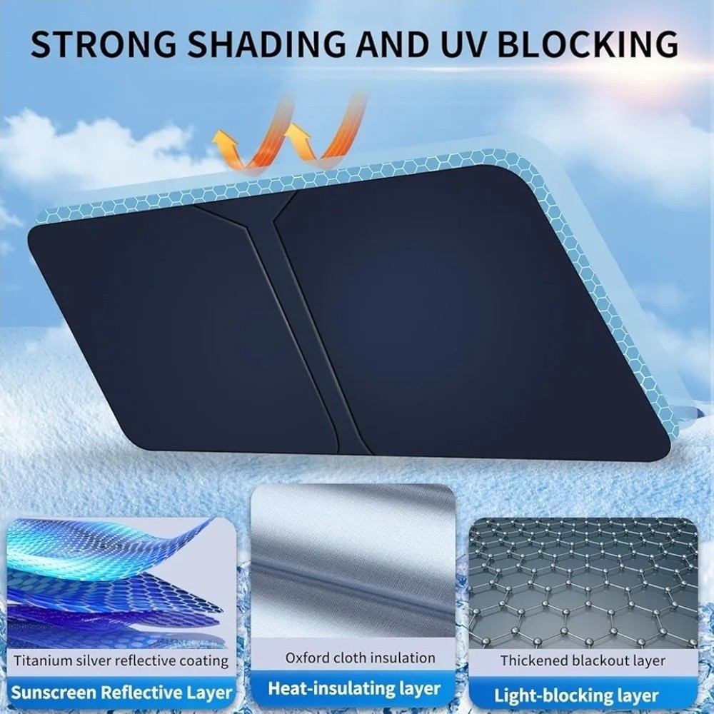 Windshield Sun Shade, car Front Windshield Sunshade
