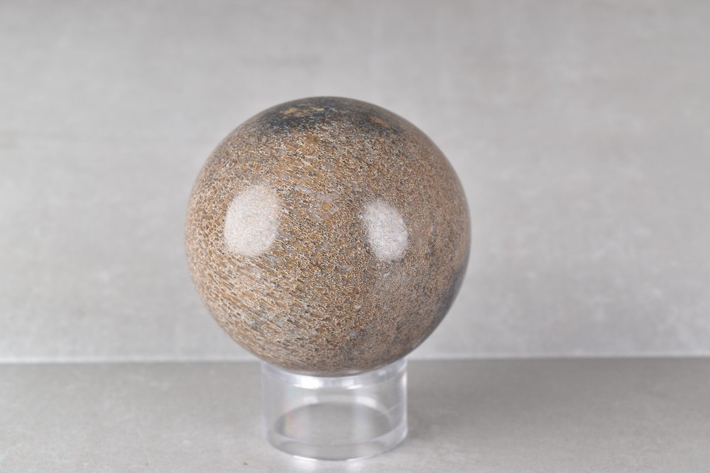 Dinosaur Bone Sphere from Morocco 7.6 cm # 20121