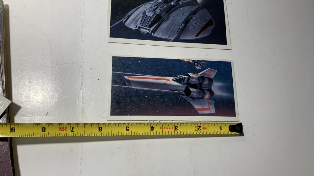 Vintage BATTLESTAR GALACTICA Monogram box Imagery