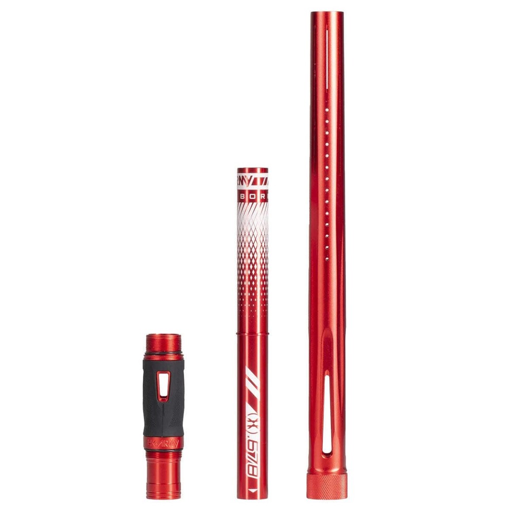 HK Army LAZR Barrel Kit - Color Inserts - Cocker Threads - Dust Red