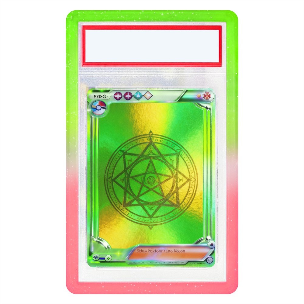 6Pcs Gradient Slab Bumper Guard Protector Skin TPU Stackable For PSA Graded Card