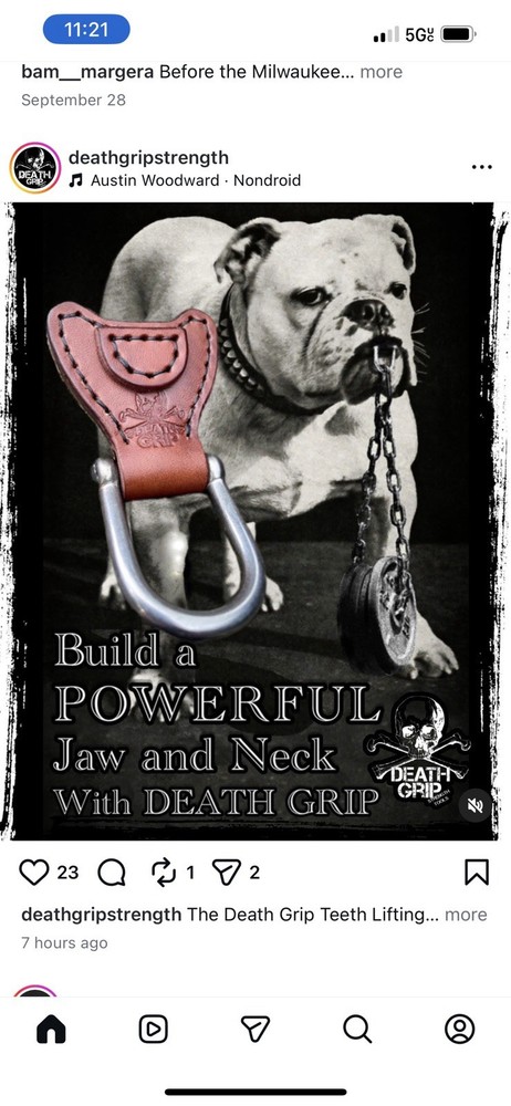 Death Grip Teethe Lifting
