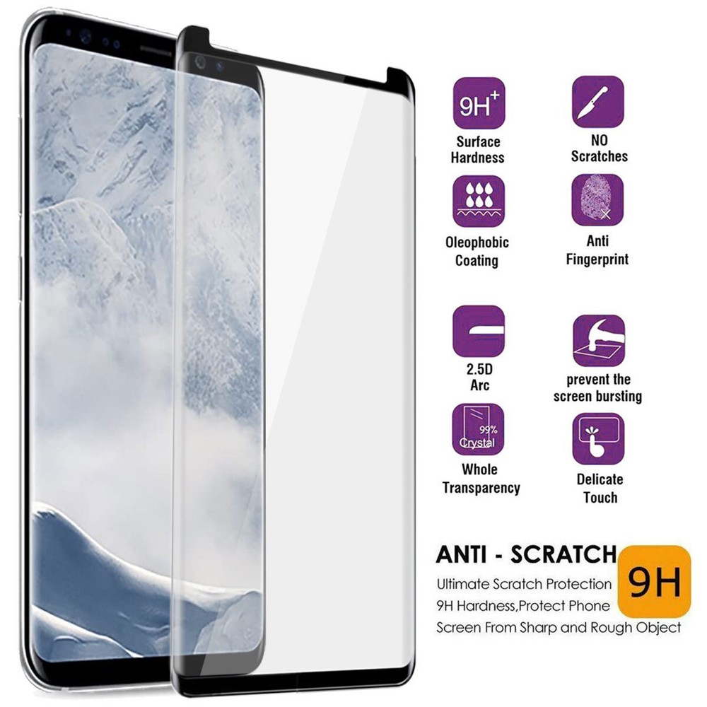 For Samsung Galaxy S9 /Plus / S8 Plus Note 8 9 Screen Protector Tempered Glass
