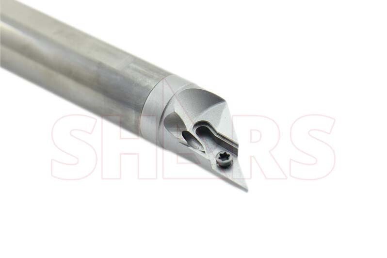 5/8" LH SVJBL Coolant Through Indexable Solid Carbide Boring Bar VBMT R]