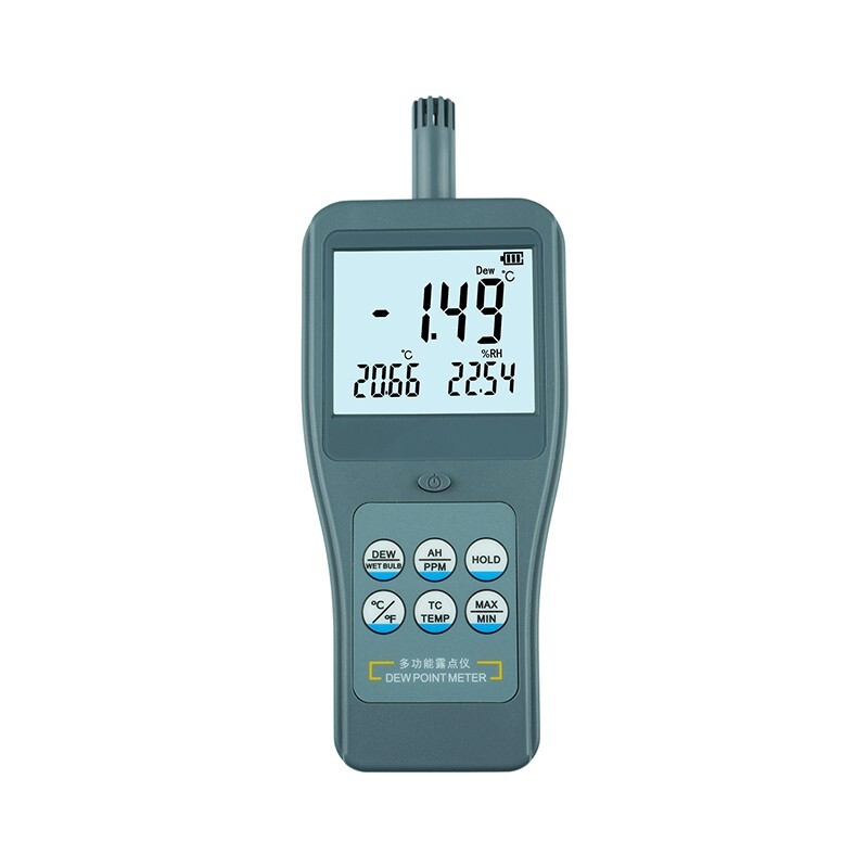 Handheld Dew Point Meter For Thermocouple Surface Temperature 0.01 Resolution