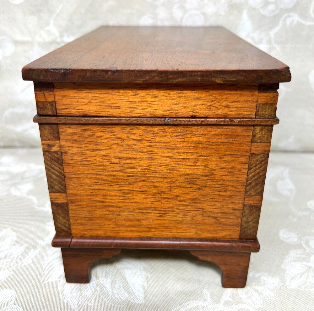Diminutive Blanket Chest Probably made by a Cabinet Maker No Key