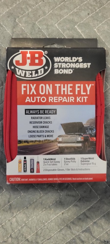 J-B WELD Auto Fix On The Fly Repait Kit