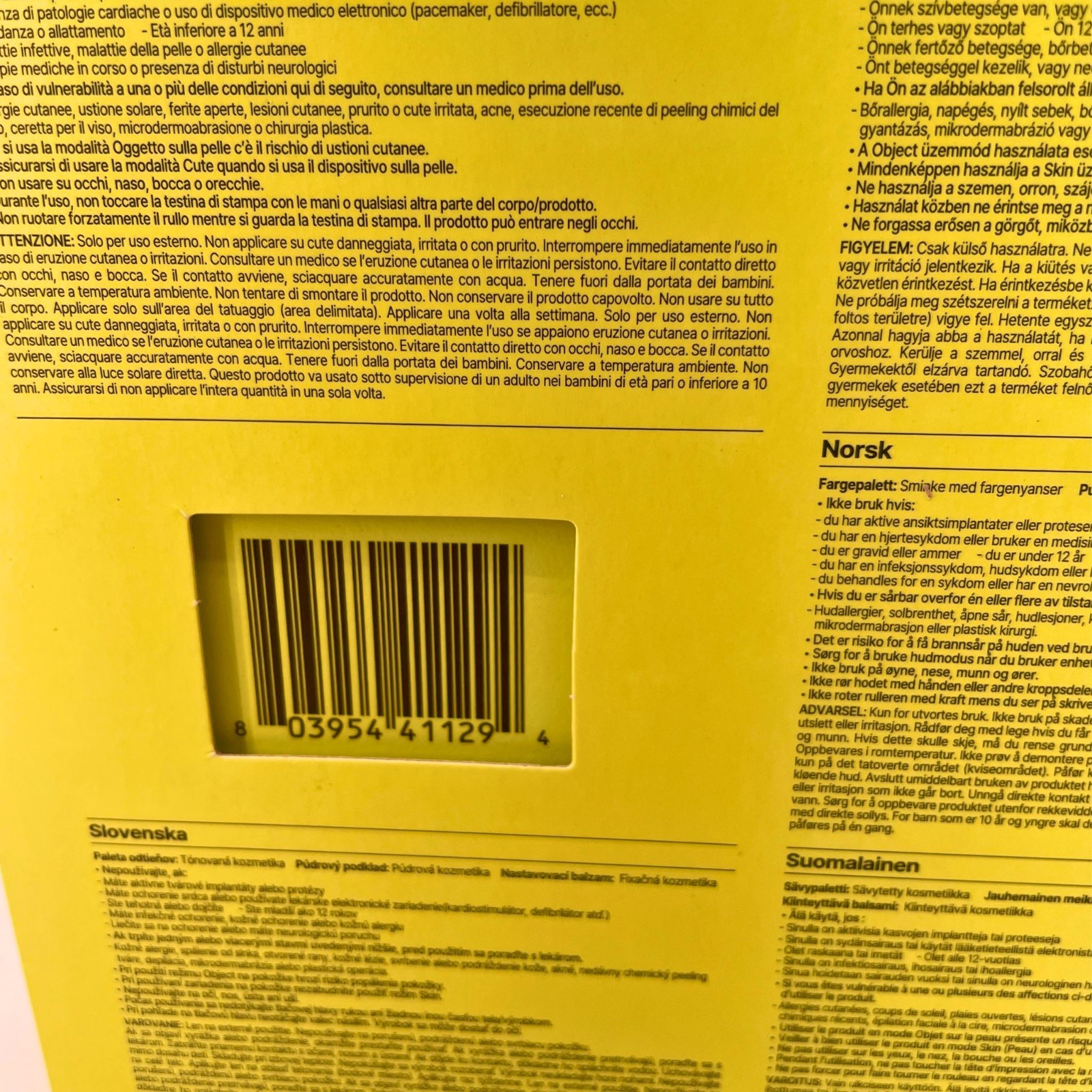 LG H&H Imprintu Portable Temporary Tattoo Printer 1-Pack New