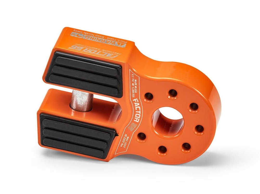 Factor-55 00050-07 Flatlink Winch Shackle Mount ORANGE