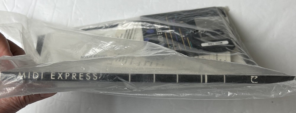 MIDI EXPRESS Software Installer MAC 1.04 with User’s Guide New Sealed