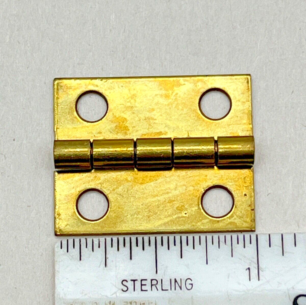 Solid Brass 1" x 13/16" Butt Hinge   (CM61-9409)
