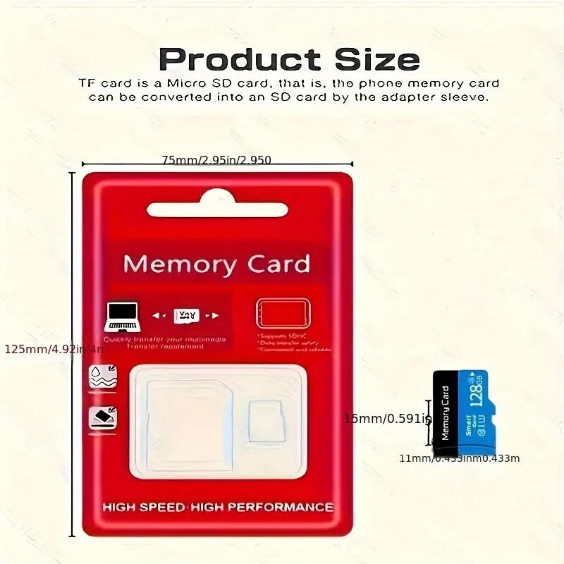 New 100% High Speed Large Capacity 256GB USB Drive Micro SD Micro