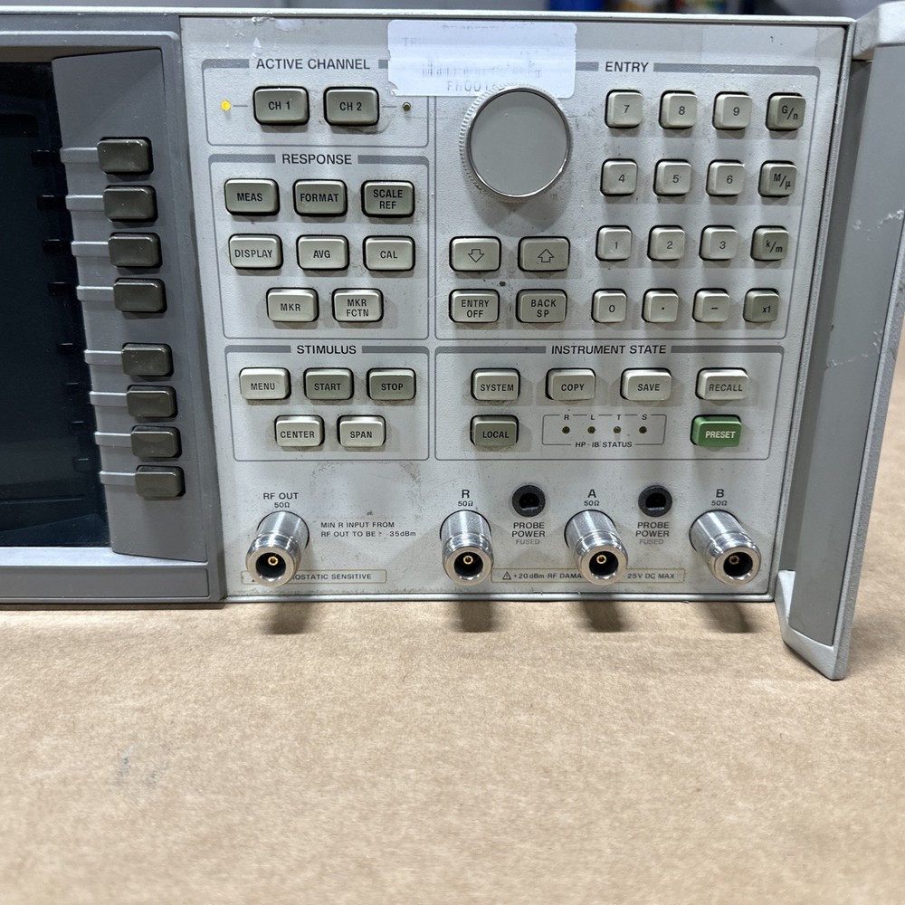 HP 8753C 300kHz-3GHz Network Analyzer w/ 85046B S-Parameter Test Set